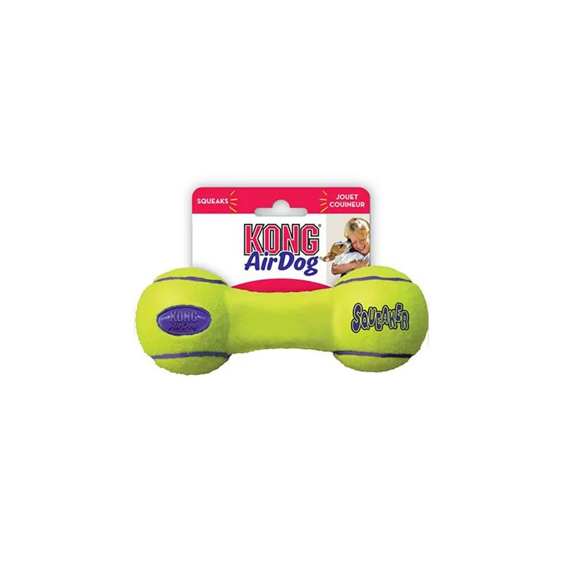 Játék Kong Dog Airdog Csont sípolóval, tenisz, vulkanizált gumi, M