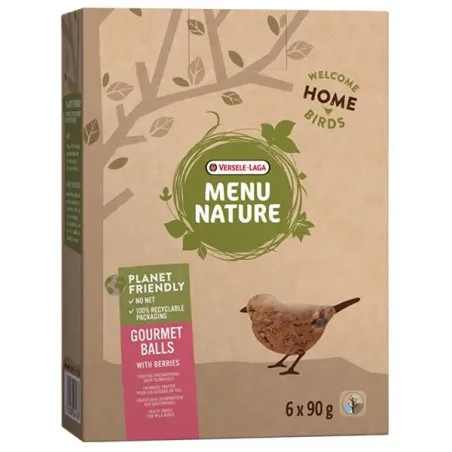 VL Gourmet zsírgolyó erdei gyümölccsel 6x90 g, háló nélkül