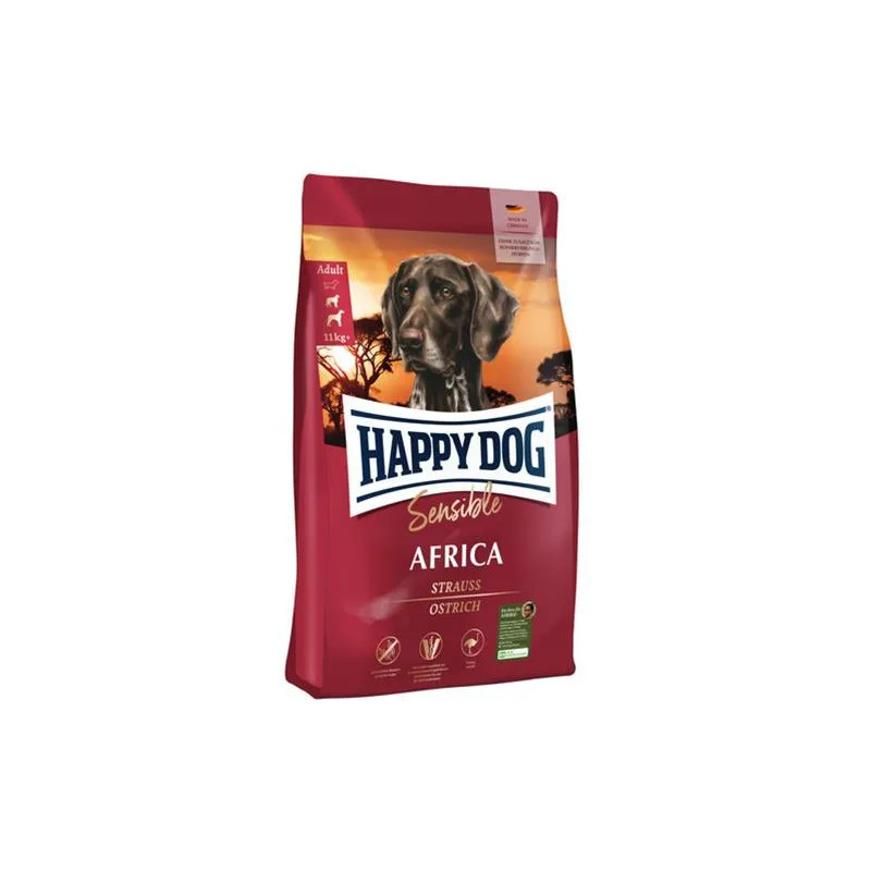 Happy Dog SUPER PREMIUM - Supreme SENSIBLE - Africa strucc és burgonya 1 kg