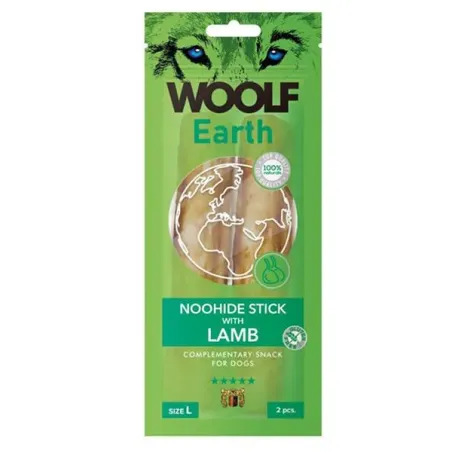 Pamlsok Woolf Dog Earth NOOHIDE L Sticks with Lamb 85 g