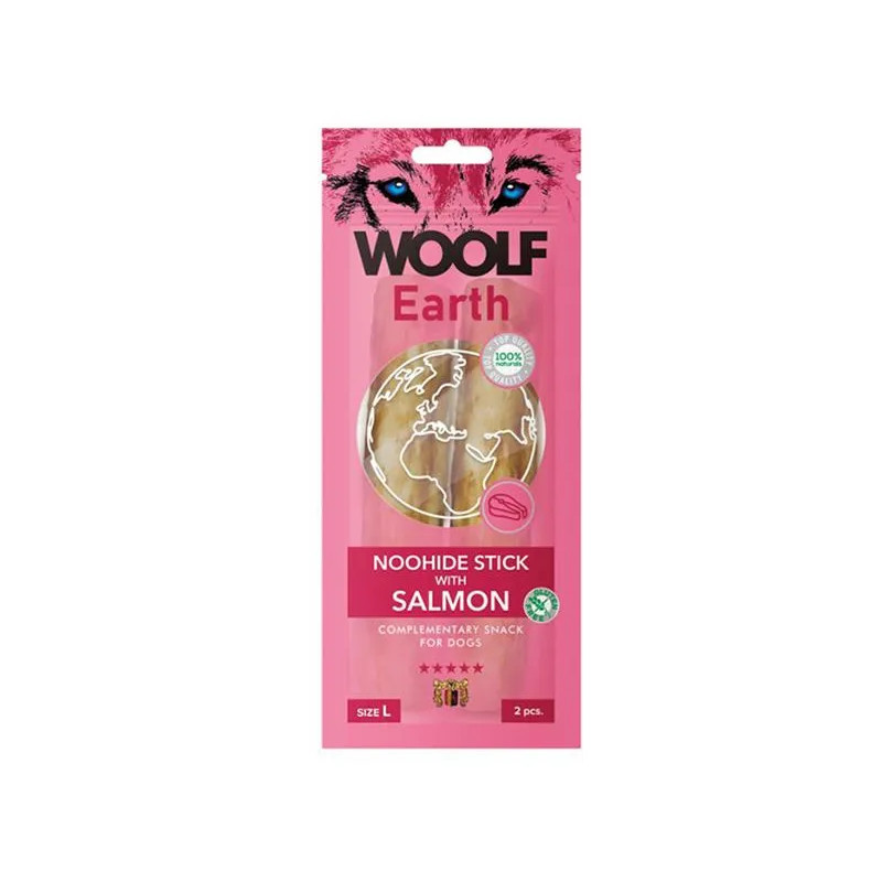 Pamlsok Woolf Dog Earth NOOHIDE L rudak lazaccal 85 g