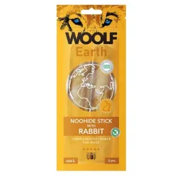 Woolf Dog Earth NOOHIDE L jutalomfalat nyúlhússal, 85 g