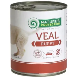 Natures P KONZERV Kutyakölyök borjú 800 g