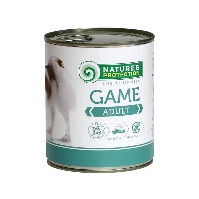 Natures P KONZERVA kutya felnőtt vad 800 g