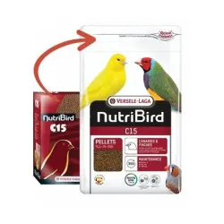 VL Orlux NutriBird C15 - extrudált eleség kanáriknak és egzotikus madaraknak napi etetésre 1 kg