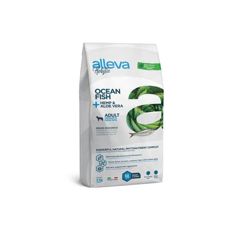Alleva HOLISTIC kutya felnőtt medium & maxi ocean fish 2 kg