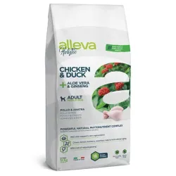 Alleva HOLISTIC kutya felnőtt közepes csirke & kacsa 12 kg
