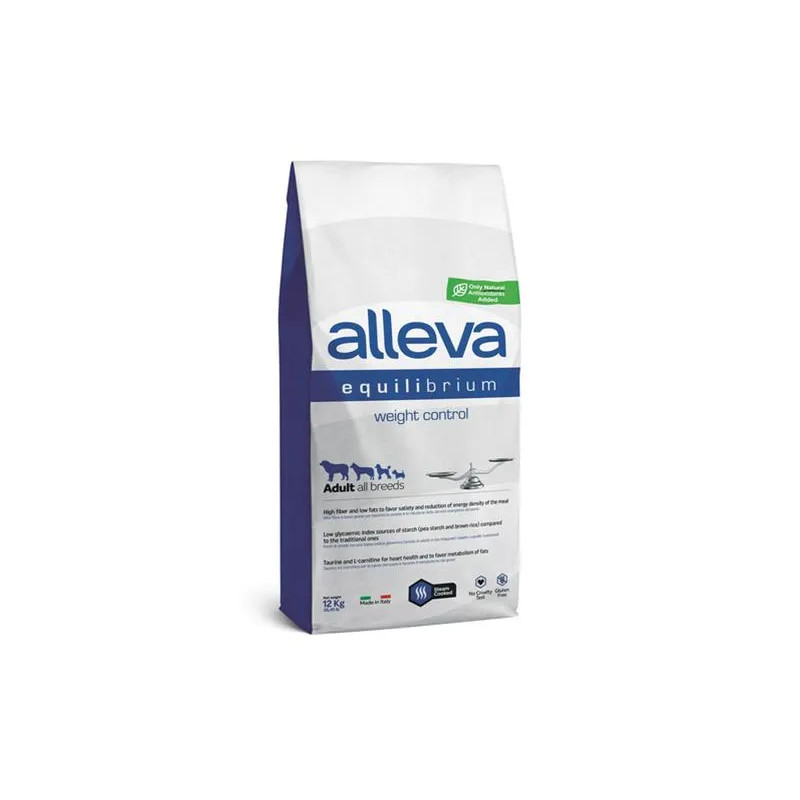 Alleva SP EQUILIBRIUM kutya felnőtt súlykontroll minden fajta csirke & óceáni hal 12 kg