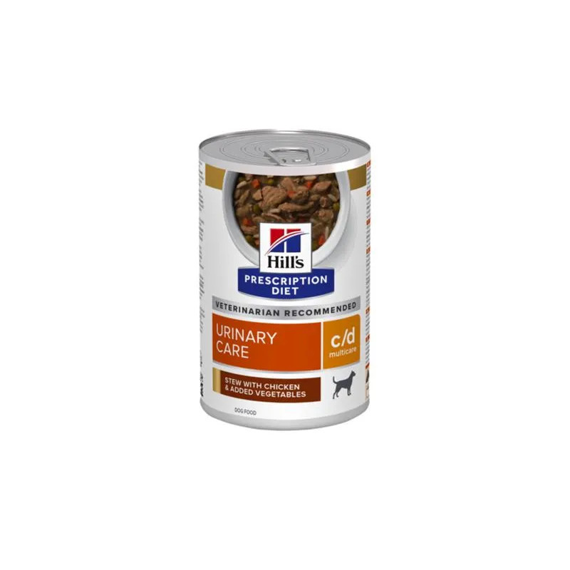 HILLS Diet Canine Stew c/d csirkehússal és zöldségekkel konzerv ÚJ 354 g