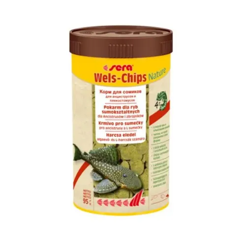 Sera Catfish Chips Nature eleség harcsáknak 250 ml