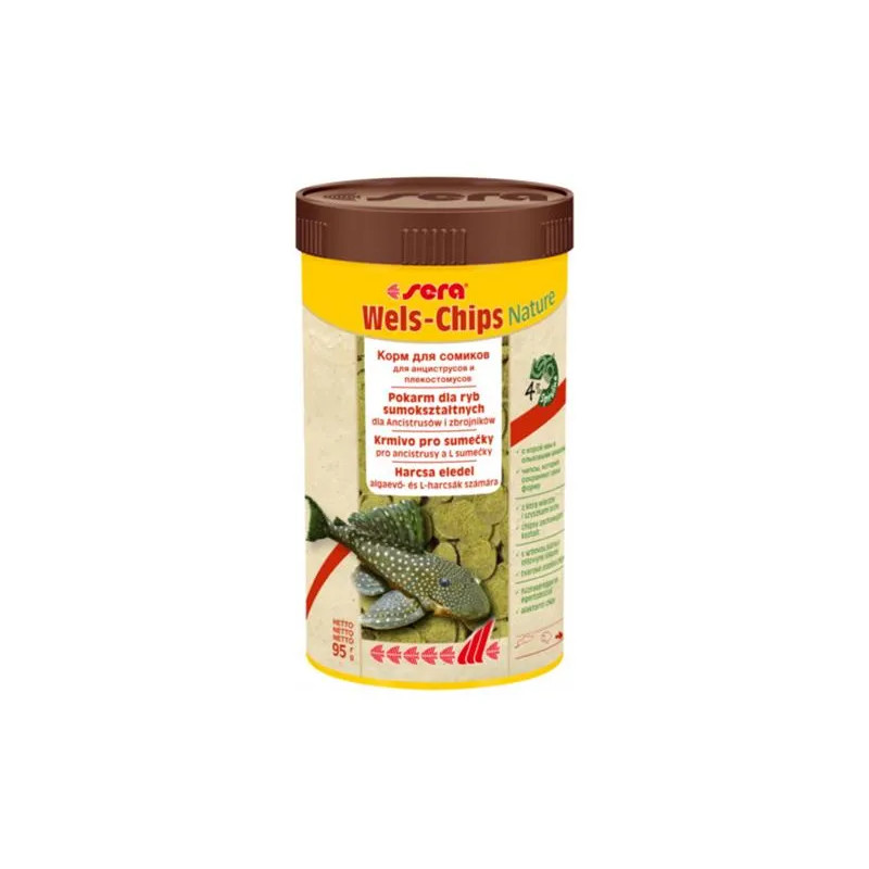 Sera Catfish Chips Nature eleség harcsáknak 250 ml