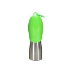 KONG H2O (740ml/25oz) rozsdamentes acél vízpalack kutyáknak, zöld