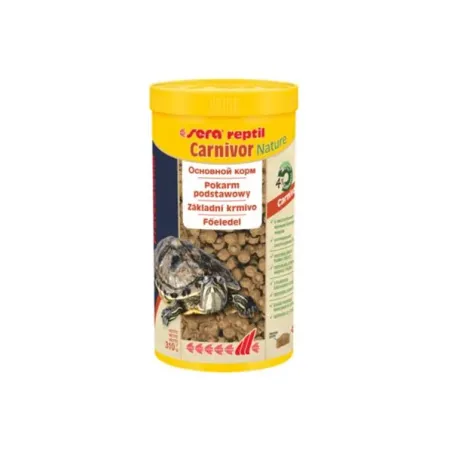 Sera Reptil Professional Carnivor Nature eledel húsevő hüllőknek és vízi teknősöknek 1000 ml