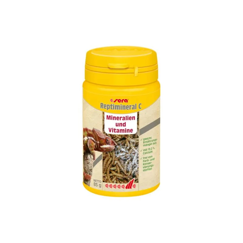 Sera Reptimineral C húsevő hüllőknek 100 ml