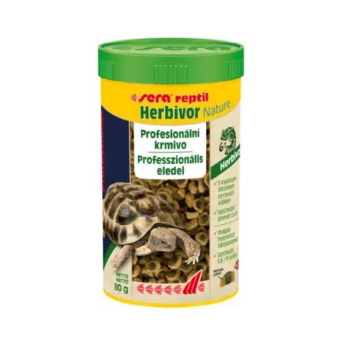 Sera Reptil Professional Herbivor Nature eledel növényevő hüllőknek, szárazföldi teknősöknek és leguánoknak 250 ml