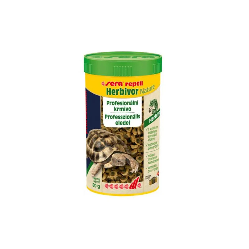 Sera Reptil Professional Herbivor Nature eledel növényevő hüllőknek, szárazföldi teknősöknek és leguánoknak 250 ml