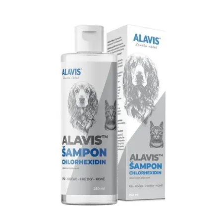 ALAVIS Sampon klórhexidinnel 250 ml