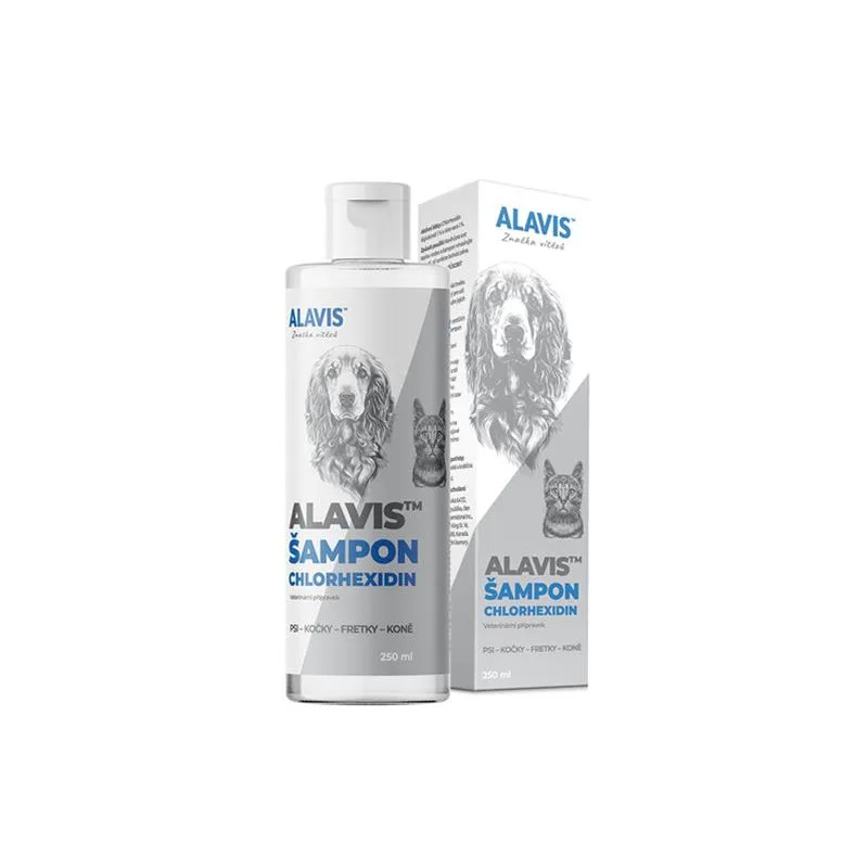 ALAVIS Sampon klórhexidinnel 250 ml