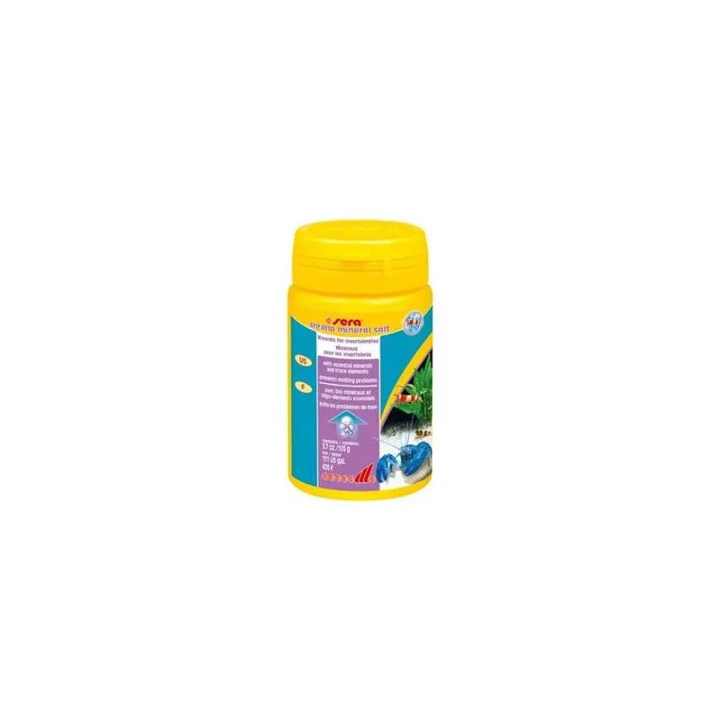 Sera Shrimp mineral salt eleség gerinctelenek számára 105 g