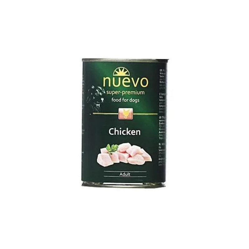 NUEVO dog Adult Chicken bal. 6 x 400 g konzerv