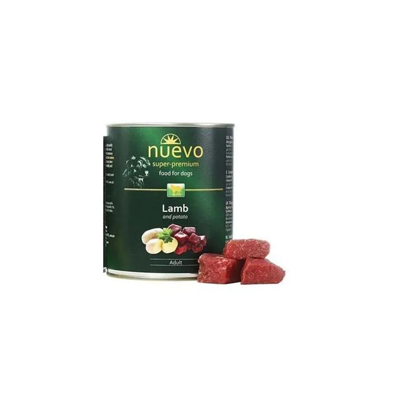 NUEVO dog Adult Bárány & Burgonya bal. 6 x 800 g konzerv