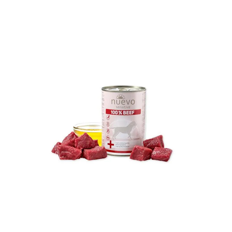 NUEVO Dog Sensitive BEEF konzerv 6 x 400 g