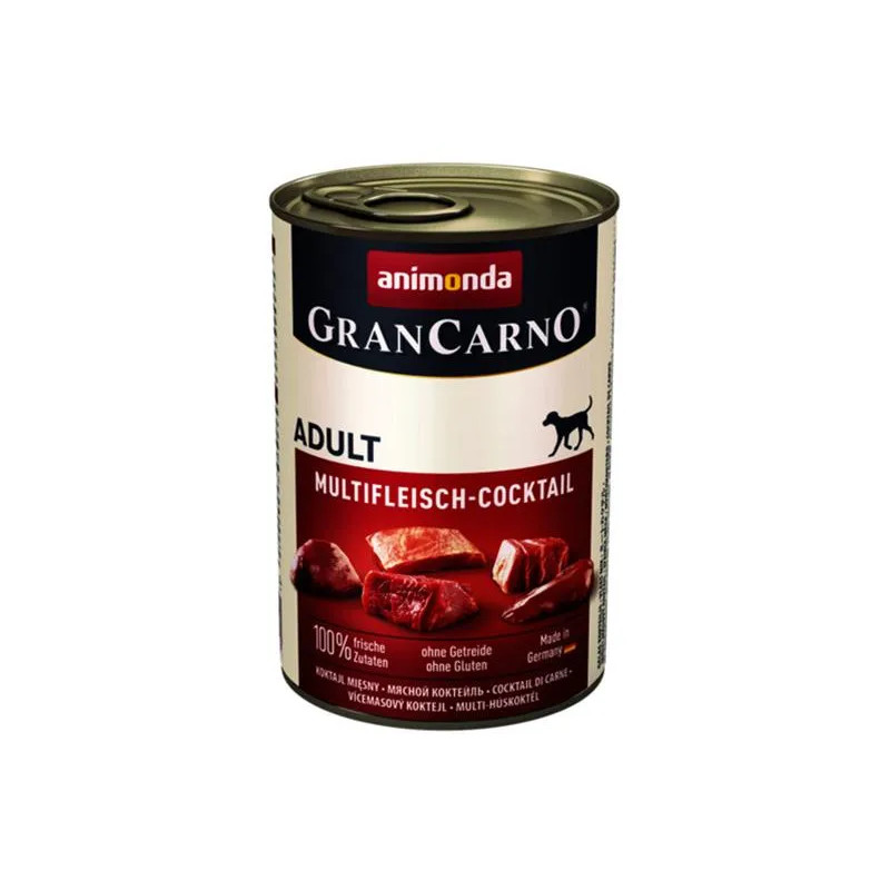 Animonda GRANCARNO® kutya adult többhúsos koktél csomag 6 x 400g konzerv