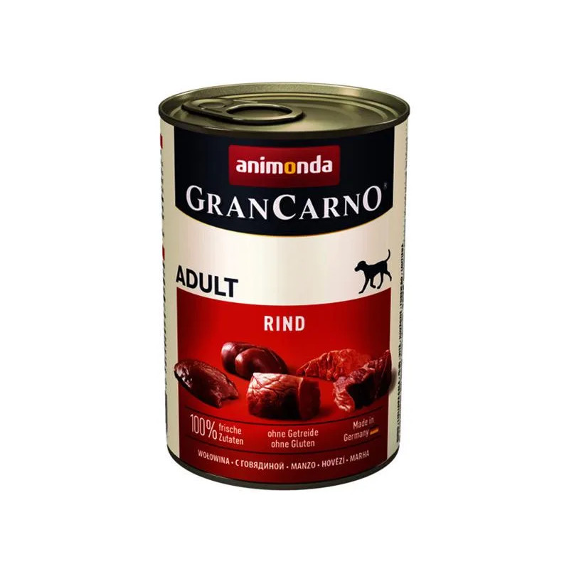 Animonda GRANCARNO® kutya adult marha csomag 6 x 400g konzerv
