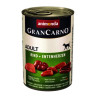 Animonda GRANCARNO® kutya felnőtt marha és kacsaszív csomag 6 x 400g konzerv
