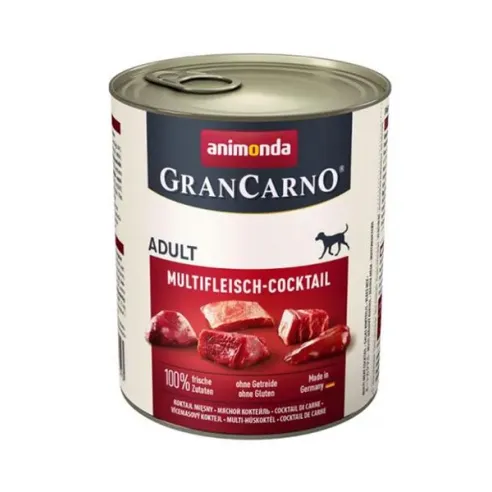 Animonda GRANCARNO® kutya felnőtt többhúsos koktél csom. 6 x 800g konzerv