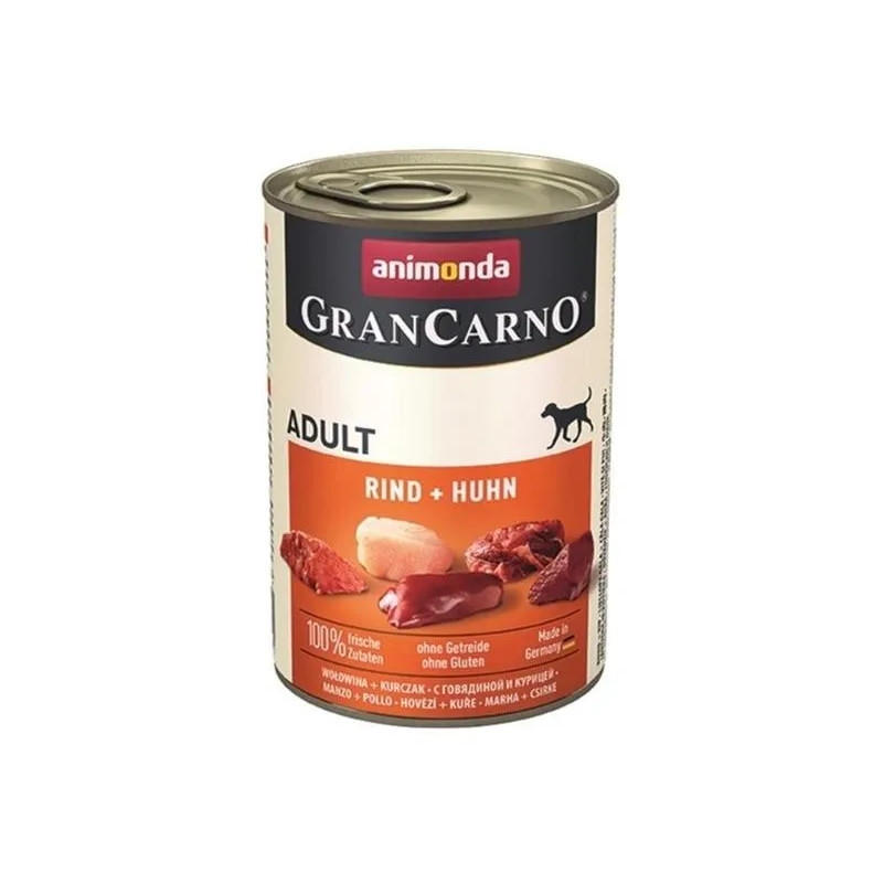 Animonda GRANCARNO® felnőtt kutya marha és csirke csomag 6 x 800g konzerv