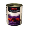 Animonda GRANCARNO® kutya felnőtt marha és bárány csomagolás 6 x 800g konzerv