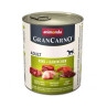 Animonda GRANCARNO® kutya felnőtt marha, nyúl, gyógynövények csom. 6 x 800g konzerv