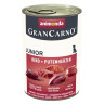 Animonda GRANCARNO® kutya junior marha és pulykaszív 6 x 400g konzerv