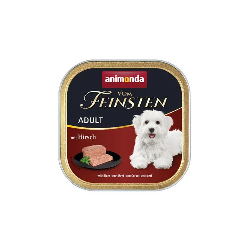 Animonda Vom Feinsten dog ADULT szarvas csom. 11 x 150 g