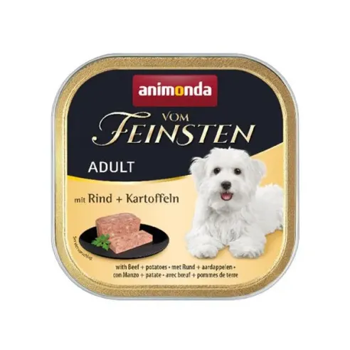 Animonda Vom Feinsten kutya ADULT marha és burgonya csomag 11 x 150 g
