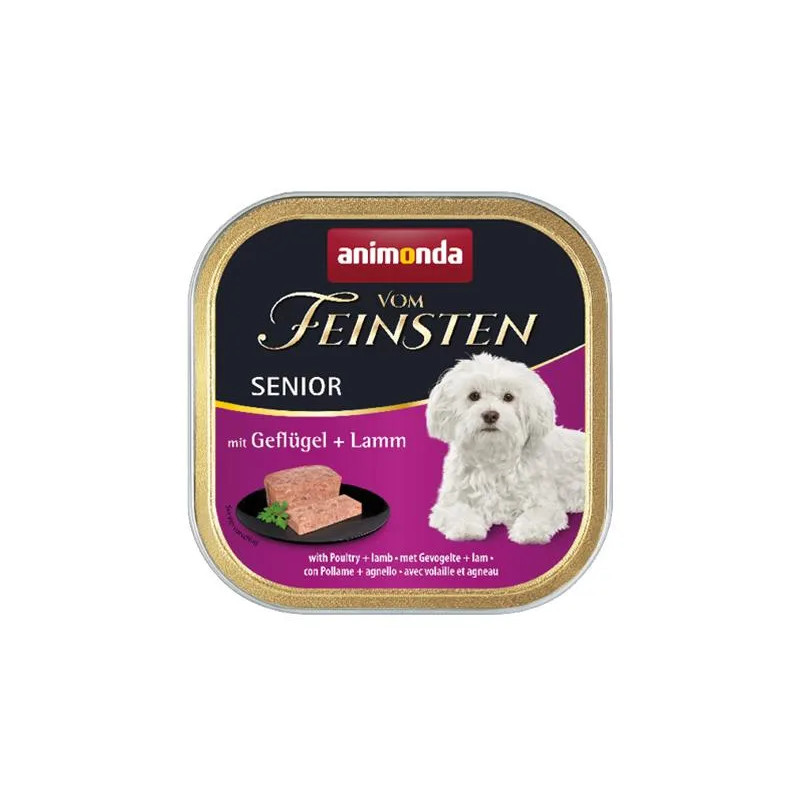 Animonda Vom Feinsten kutya SENIOR baromfi és bárány csomag 11 x 150 g
