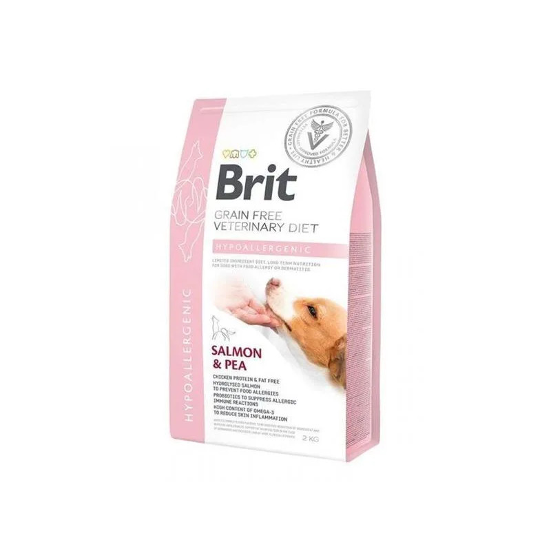 Brit Veterinary Diets GF dog Hypoallergenic 2 kg