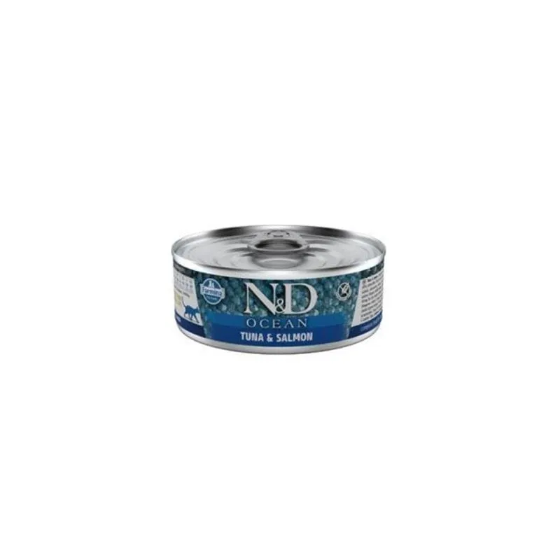 Konzerv N&D cat OCEAN tonhal & lazac 70 g