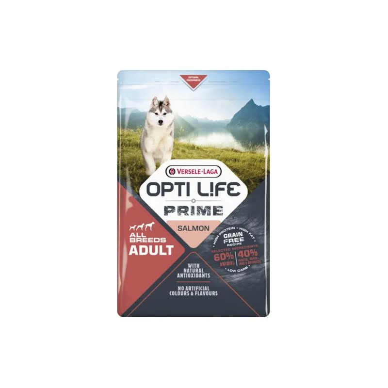 VL Opti Life Prime dog Adult Salmon 12,5 kg