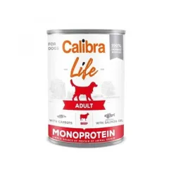 Calibra KONZERV Kutyáknak Adult Life Marha & Sárgarépa 6 x 400g