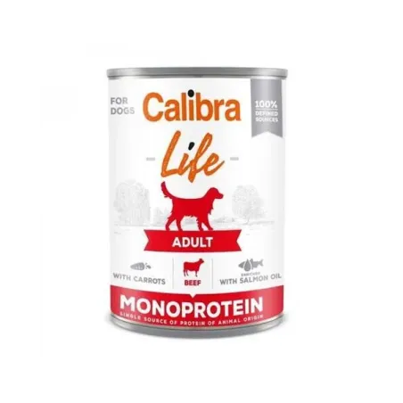 Calibra KONZERV Kutyáknak Adult Life Marha & Sárgarépa 400g