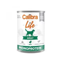 Calibra KONZERV Kutyáknak Adult Life Kacsa & Rizs 6 x 400g