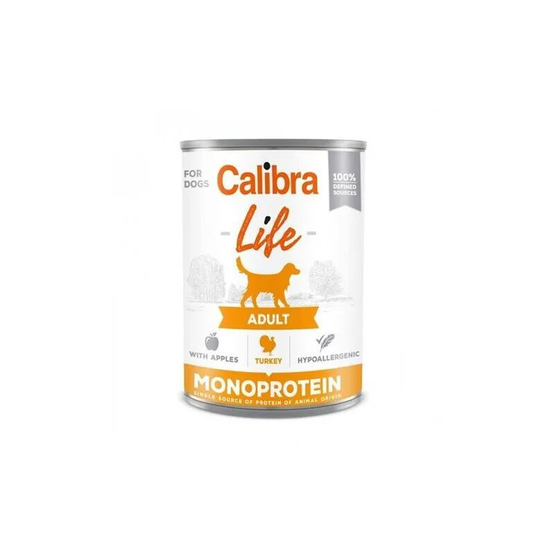 Calibra KONZERV Kutyáknak Adult Life Turkey & Apple 6 x 400g