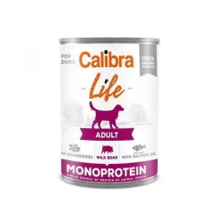 Calibra KONZERV Kutyáknak Adult Life Vaddisznó & Áfonya 6 x 400g