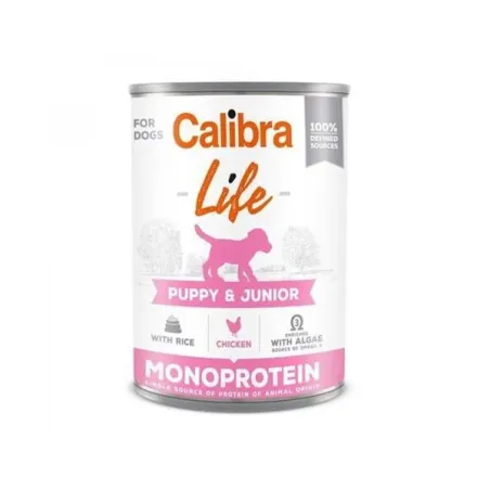 Calibra KONZERVA dog Puppy & Junior Life Chicken & Rice 6 x 400g