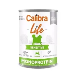 Calibra KONZERV Kutyáknak Adult Life Sensitive Nyúl 6 x 400g
