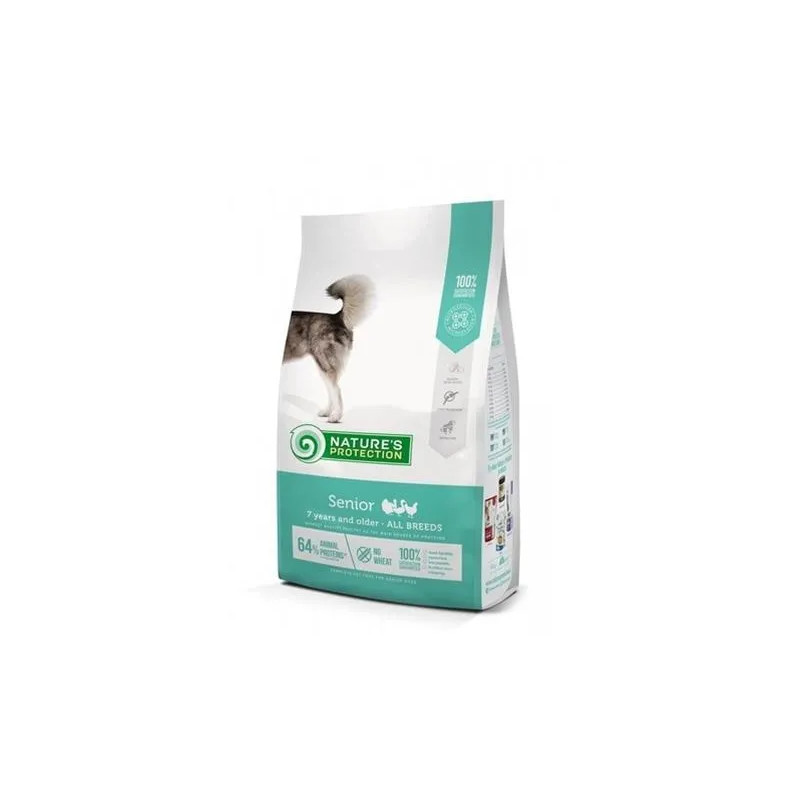 Natures P dog senior all breed baromfi 7+ 4 kg