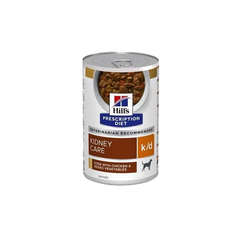 HILLS Diet Canine Stew k/d Csirke & Zöldség konzerv NEW 354 g