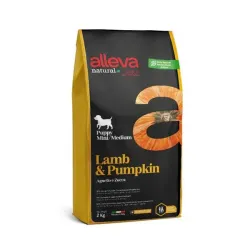Alleva NATURAL kutya kölyök minden fajta bárány & sütőtök 2 kg